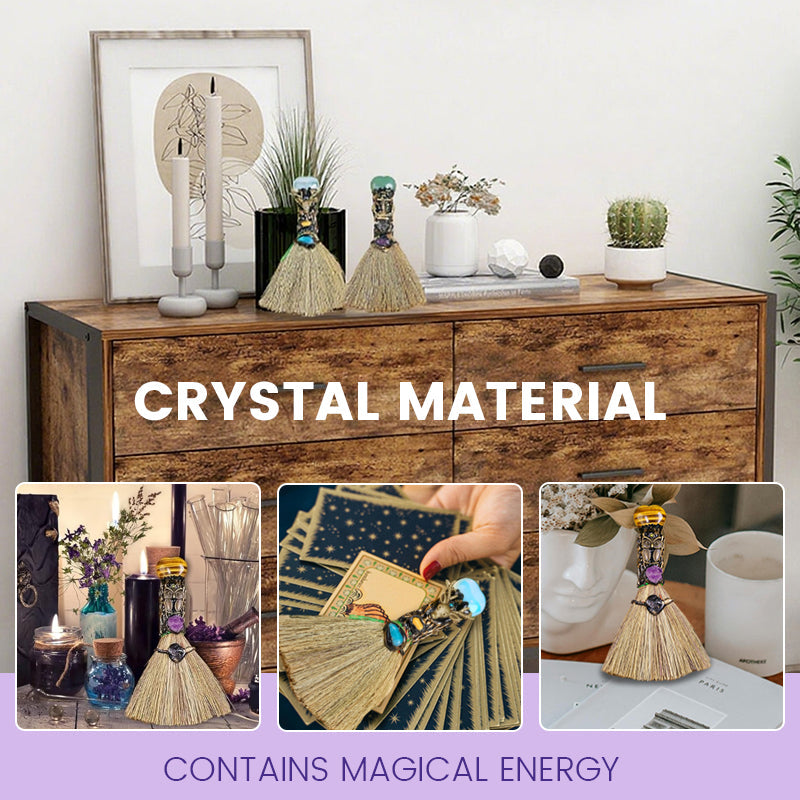 Handmade Cleaning Crystal Broom