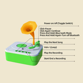 Children's early education phonograph story machine