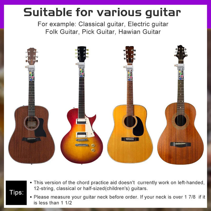 🎁Guitar Chord Assisted Learning Tools