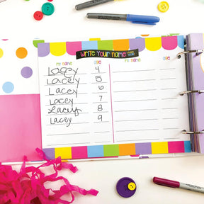 📘 School Year Memory Book — From Preschool to College