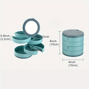 🔥Last day 49% OFF 🔥4 Layers Rotatable Jewelry Storage Box