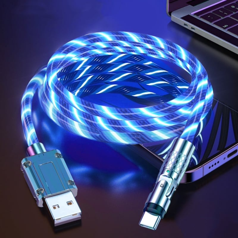 ⚡540° Rotatable Streamer Data Cable