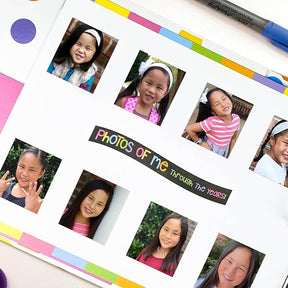 📘 School Year Memory Book — From Preschool to College