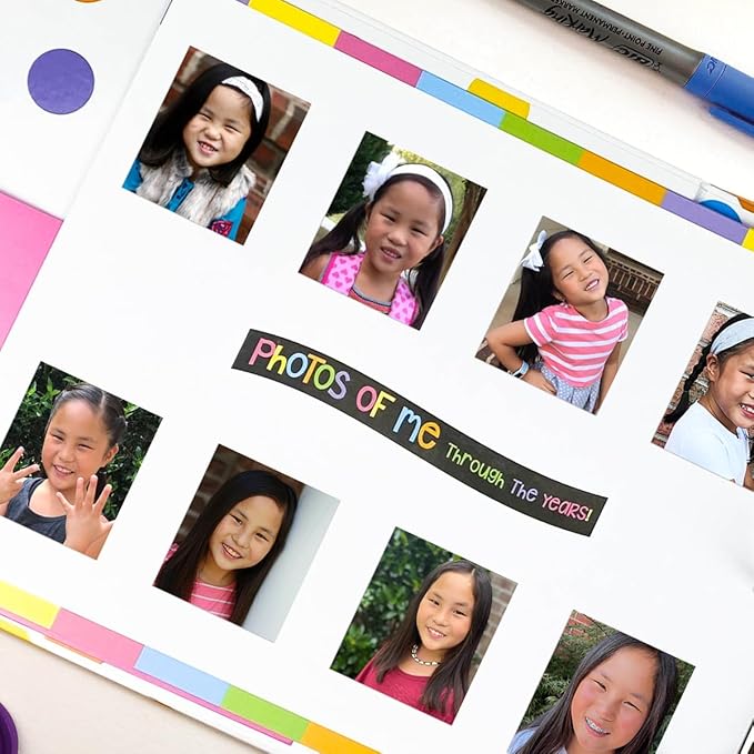 📘 School Year Memory Book — From Preschool to College
