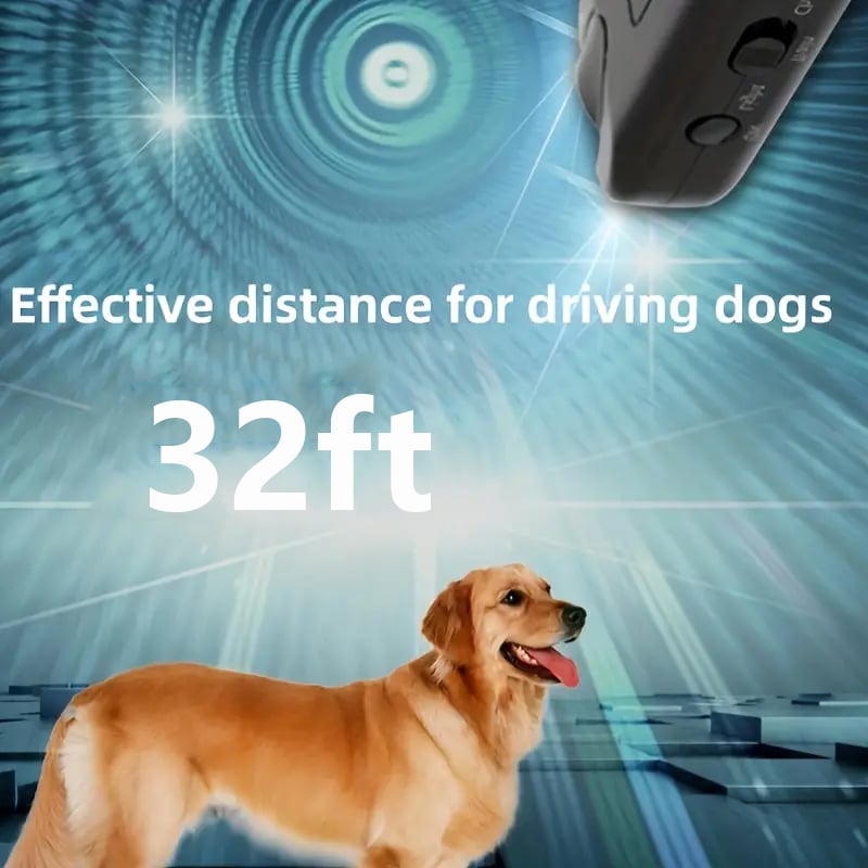 🎅Handheld Bark Control Luminous Ultrasonic Dog Repeller
