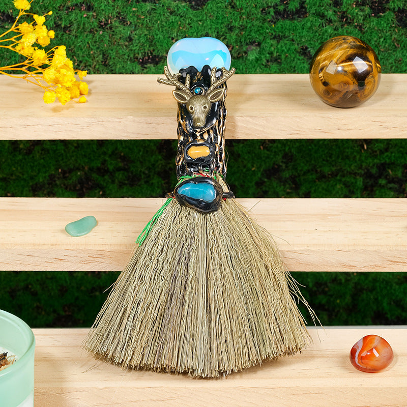 Handmade Cleaning Crystal Broom