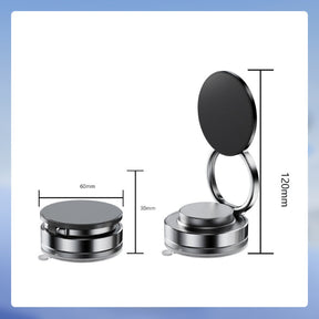 🚗 Mechanical Vacuum Magnetic Car Phone Holder — Free Your Hands, Drive Easier! 📱
