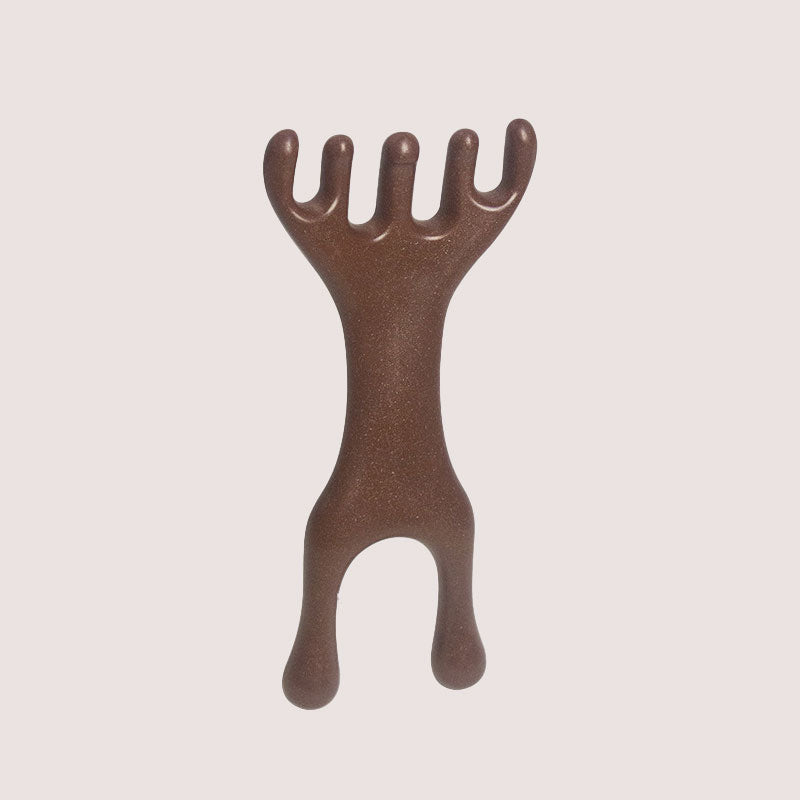 🦌 Dual-Use Antler Massage Comb | Full-Body Relaxation in One Stroke! 🛀✨