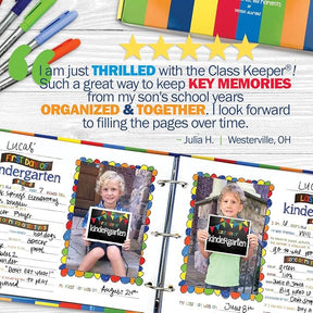 📘 School Year Memory Book — From Preschool to College
