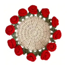 🌸Handmade Crochet Coaster