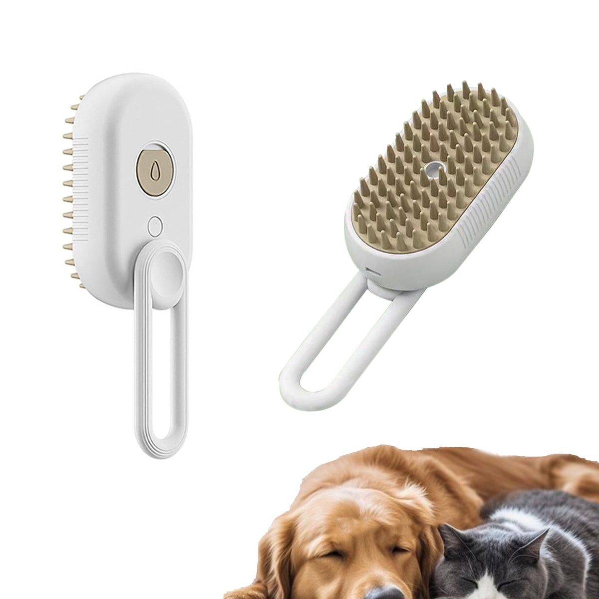 PuffEase Cat Steam Brush