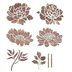 ✨LAST DAY: 49% OFF! - 💐Garden Fence Large Flower Stencils🌻DIY Decoration
