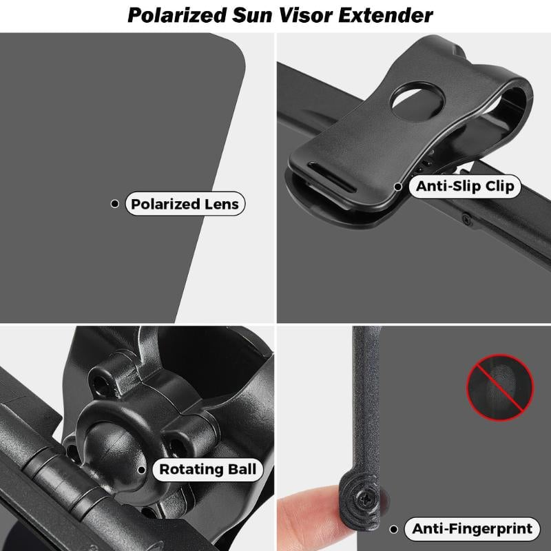 🚗Car Sun Visor With Polarized Glare Protection