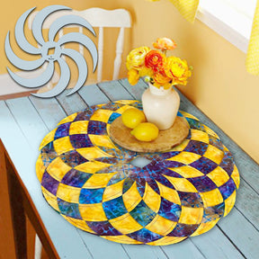 Unique Woven Placemat Template - With Instructions