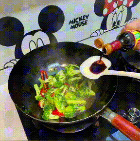 Food Grade Silicone Mushroom Frying Spatula