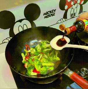 Food Grade Silicone Mushroom Frying Spatula
