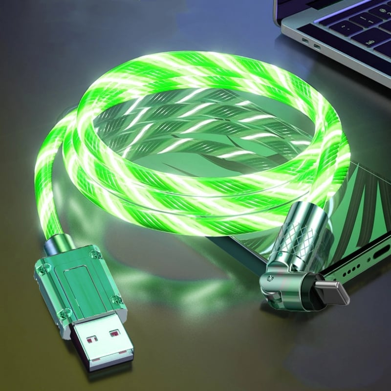 ⚡540° Rotatable Streamer Data Cable
