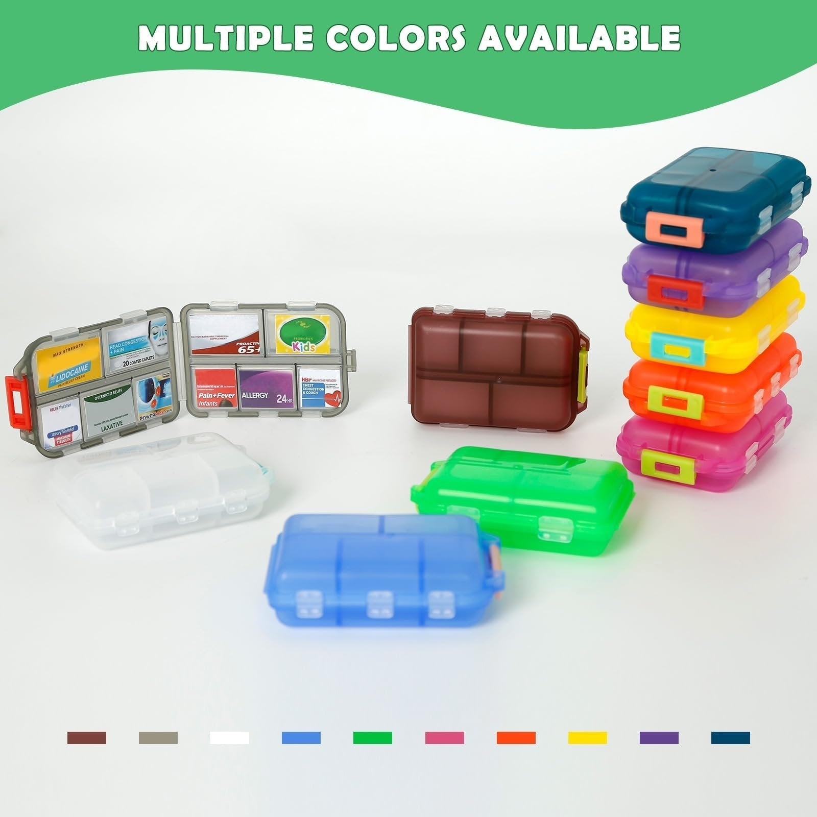 🔥147 Pcs Medicine Labels, DIY Mini Pill Case Labels(Travel Favorite!)