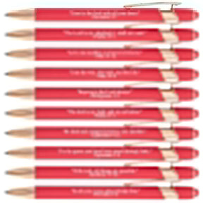 ❤️🙌Find Daily Strength: Premium Comfort Bible Verse Pens – 10pcs (Gift Set)