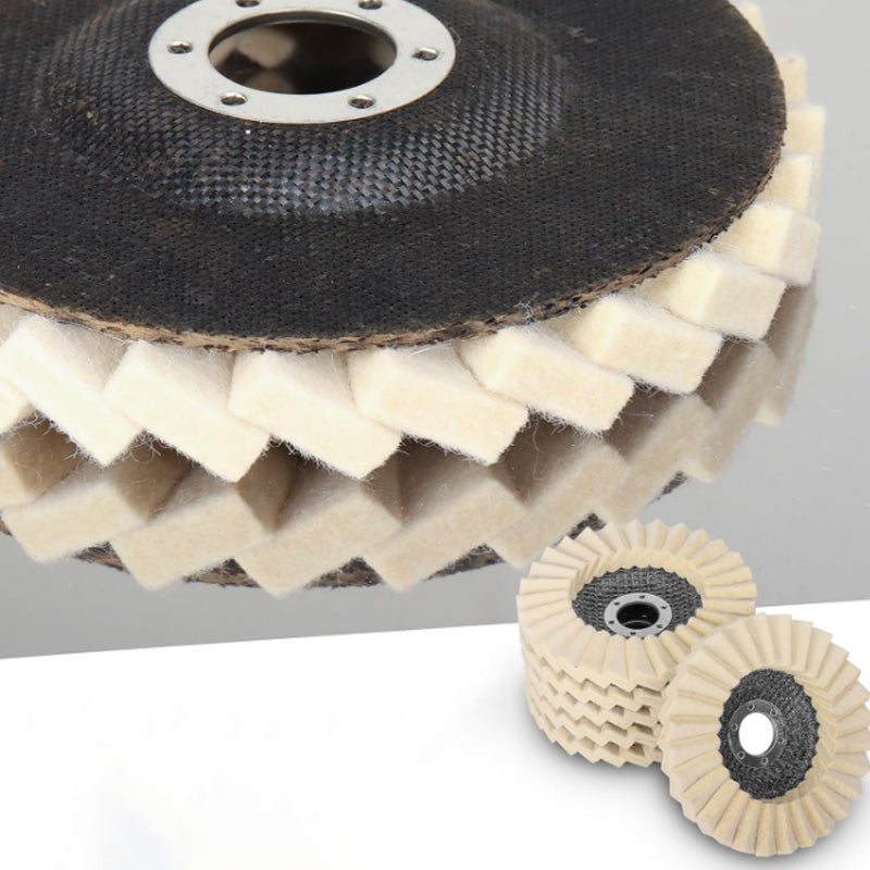 Wool Felt Flap Polishing Disc