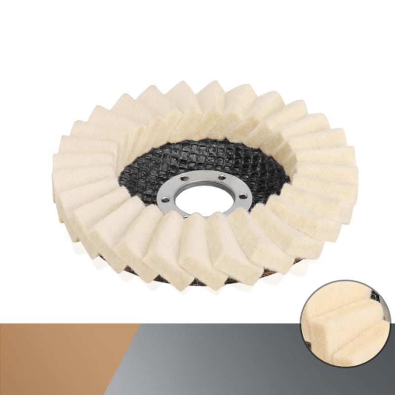 Wool Felt Flap Polishing Disc