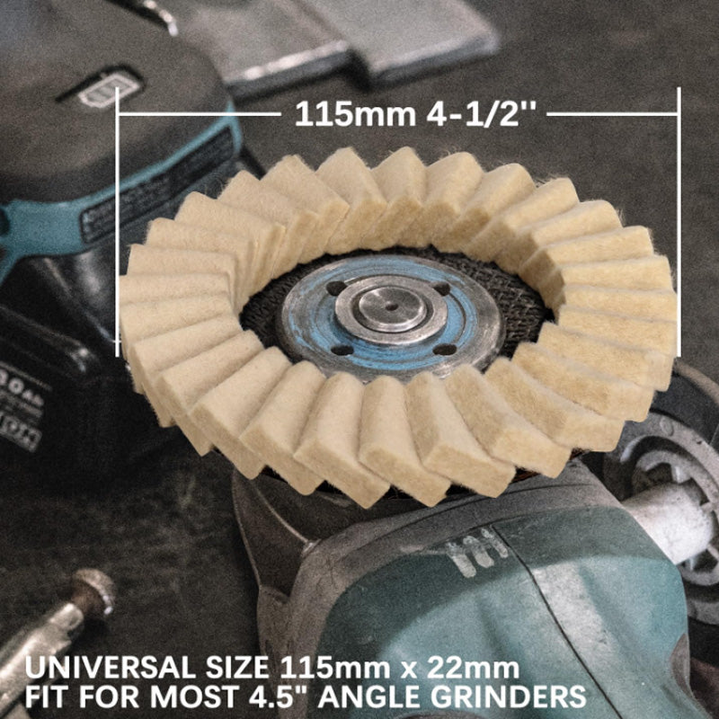 Wool Felt Flap Polishing Disc