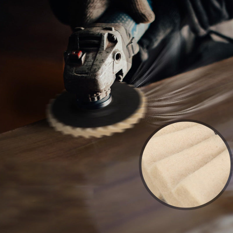 Wool Felt Flap Polishing Disc