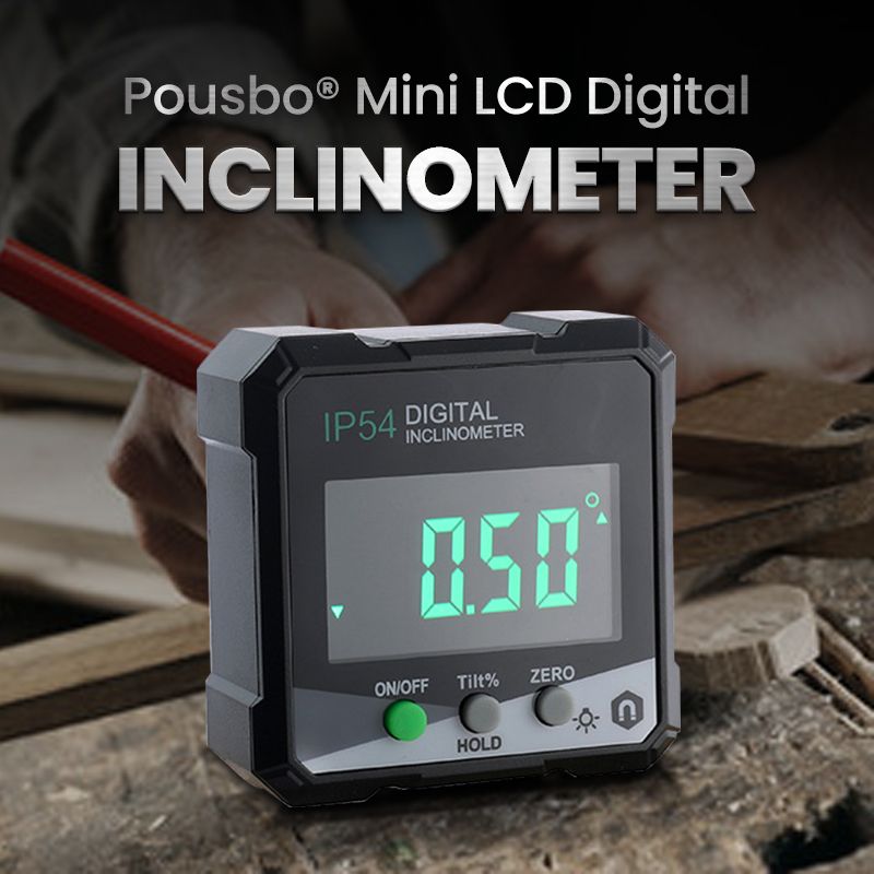 Mini LCD Digital Inclinometer Angle Gauge（50% OFF）